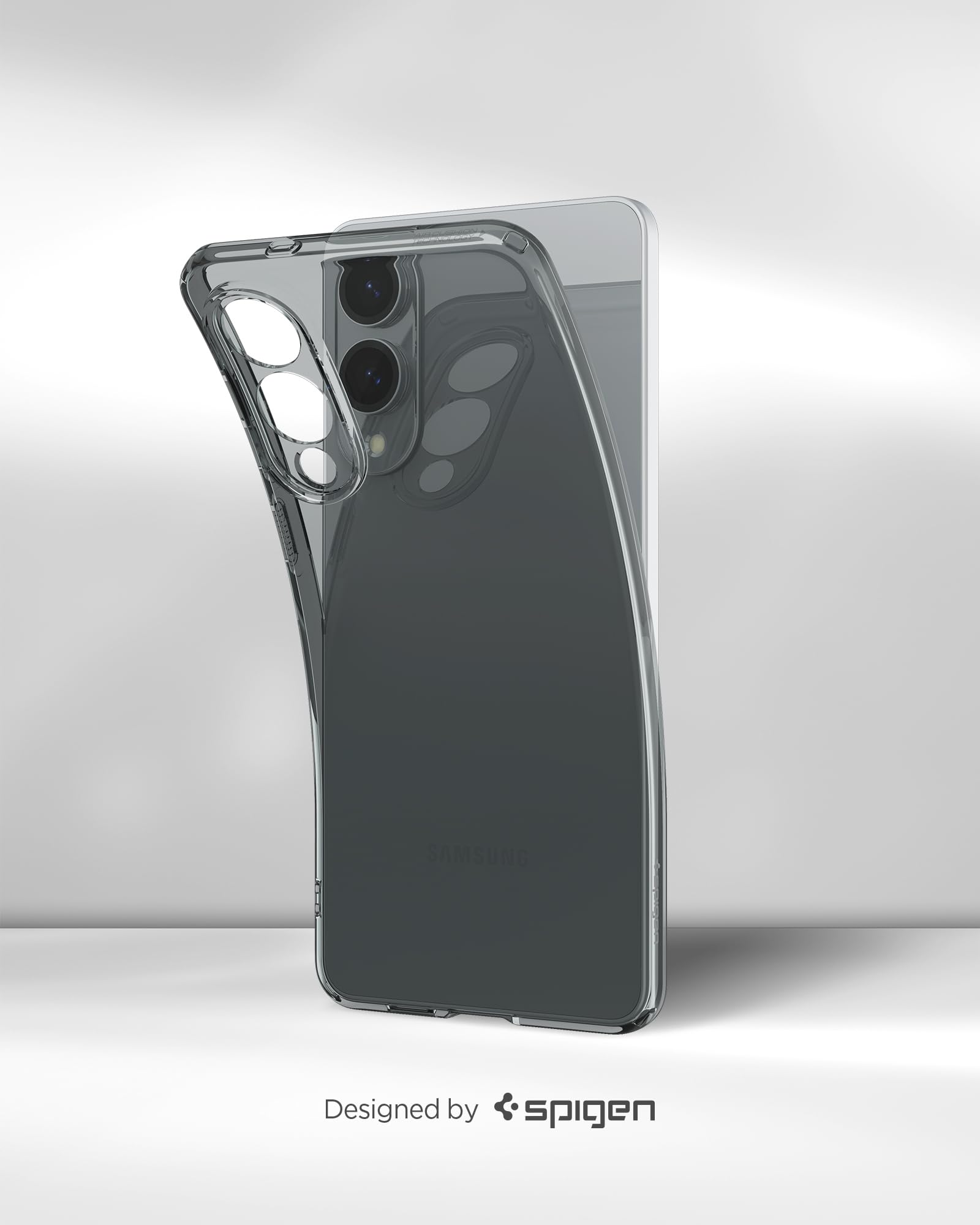 Spigen Liquid Crystal Designed for Galaxy S24 Case (2024) [Military-Grade Protection] - Crystal Clear