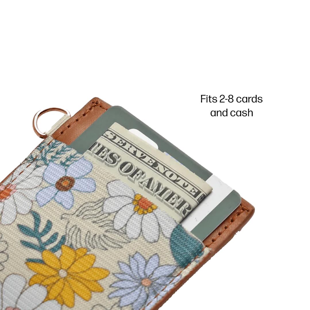 Thread Wallets Ultra Slim Minimalist Leather Card Holder Wallet (Benny)