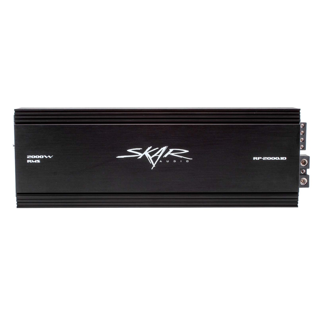 Skar Audio Single 8" Complete 1,200 Watt EVL Series Subwoofer Bass Package - Includes Loaded Enclosure with Amplifier