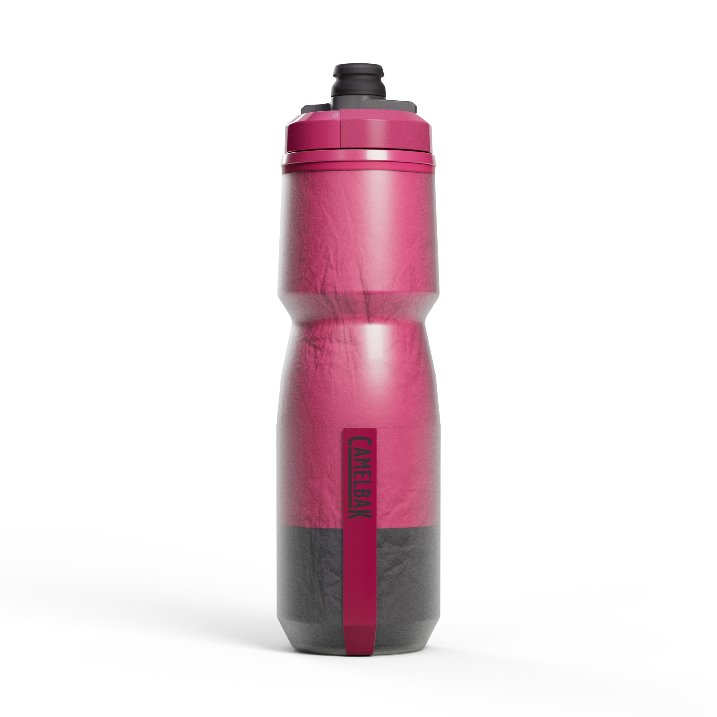 CamelBak Podium Chill Insulated Bike Squeeze Water Bottle, Cold Retention for Cycling, 24oz, Reflective Ghost
