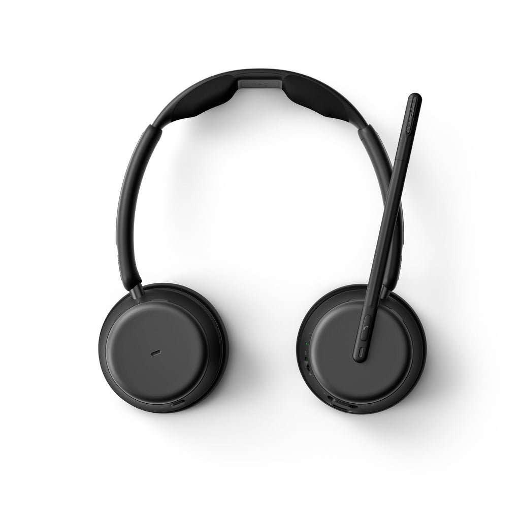 EPOS Impact 1061 ANC High-Performance Bluetooth Headset for PC - Double-Sided, Advanced Noise Cancellation, EPOS AI, Super Wideband Audio, Intuitive Controls, for Professionals in Loud Workspaces