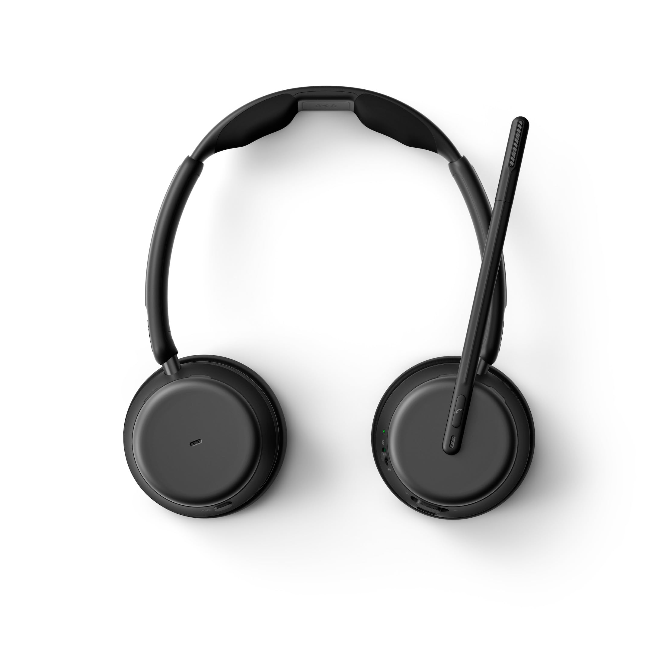 EPOS Impact 1061 ANC High-Performance Bluetooth Headset for PC - Double-Sided, Advanced Noise Cancellation, EPOS AI, Super Wideband Audio, Intuitive Controls, for Professionals in Loud Workspaces