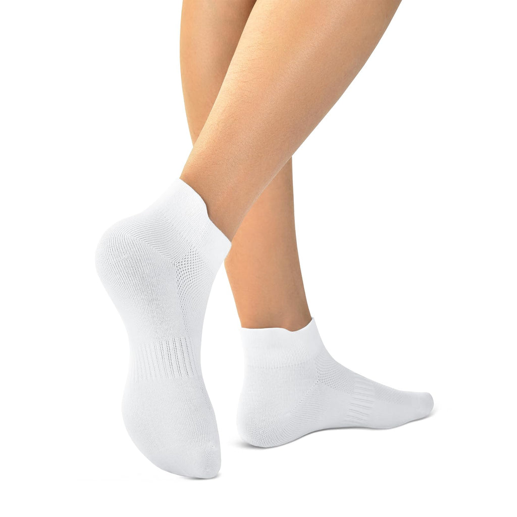 Walifrey Ankle Socks for Women, 6 Pairs Low Cut Athletic Socks for Women Running
