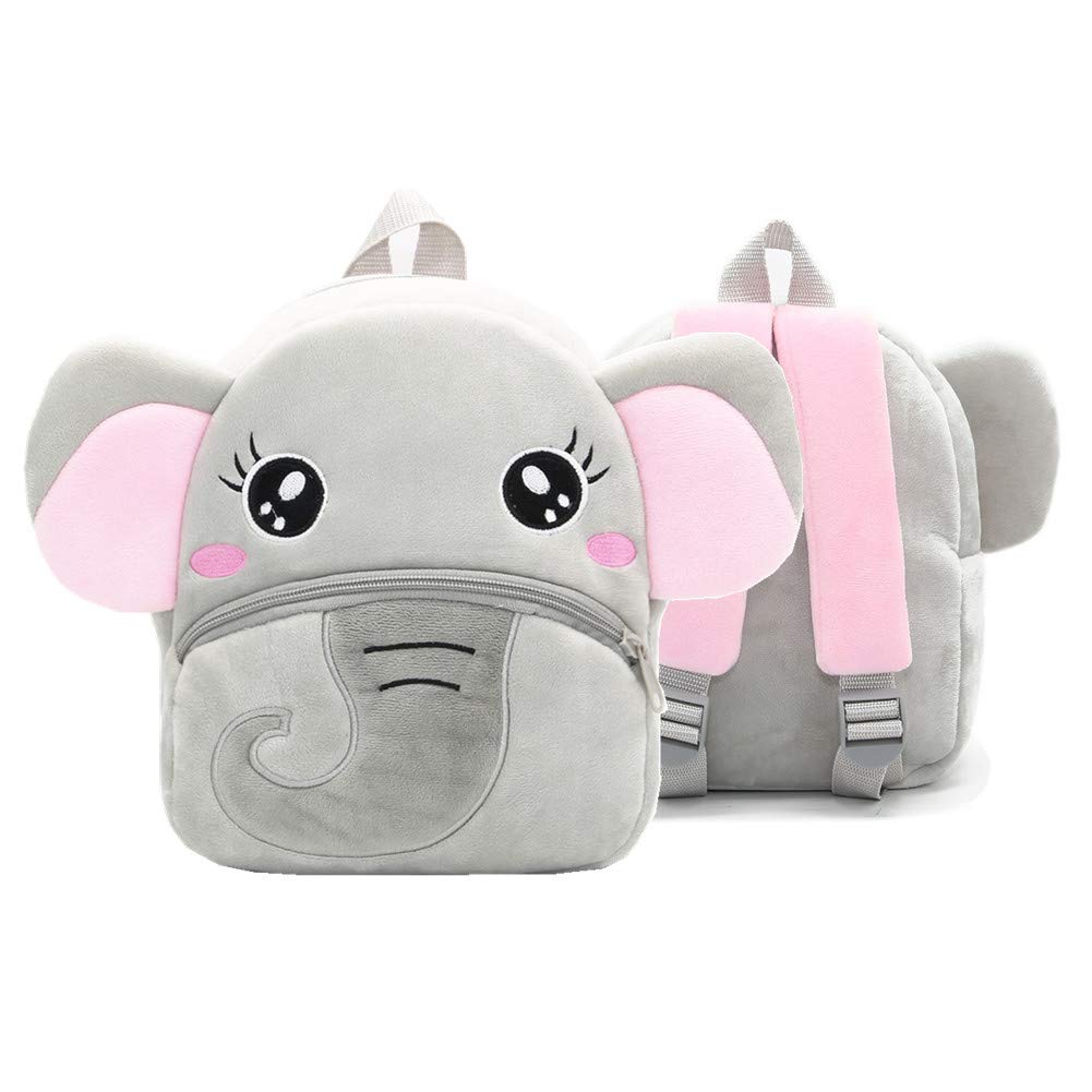 NICE CHOICE Cute Toddler Backpack Toddler Bag Plush Animal Cartoon Mini Travel Bag for Baby Girl Boy 2-6 Years(BB Unicorn)