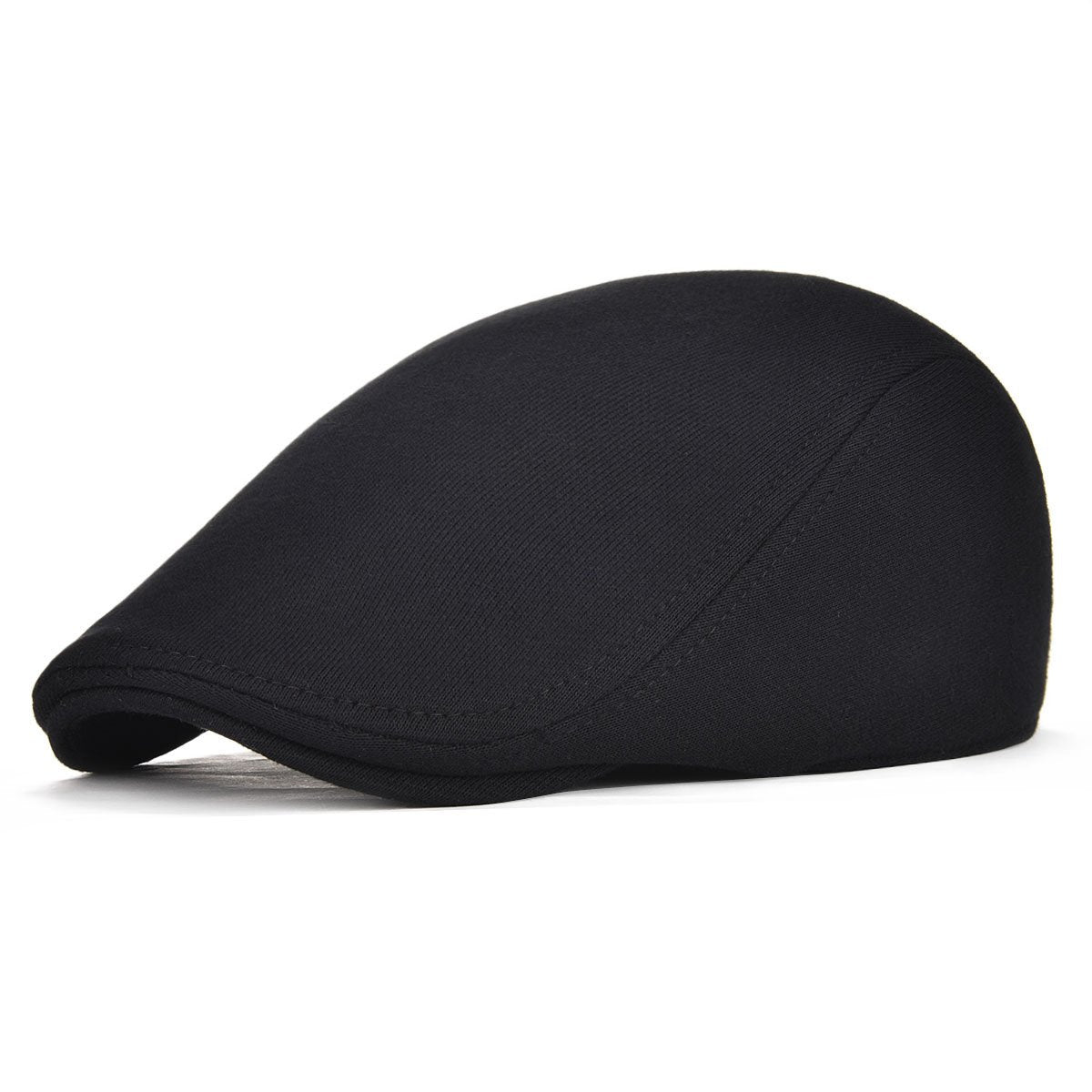 FEINION Men Cotton Newsboy Cap Soft Fit Cabbie Hat