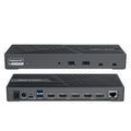 WAVLINK USB Laptop Docking Station Dual Monitors, DisplayLink Laptop Dock for M1-M5 Mac/MacBook Neo, Windows, ChromeOS(HDMI & HDMI/DVI, 6xUSB Ports, LAN, Audio)