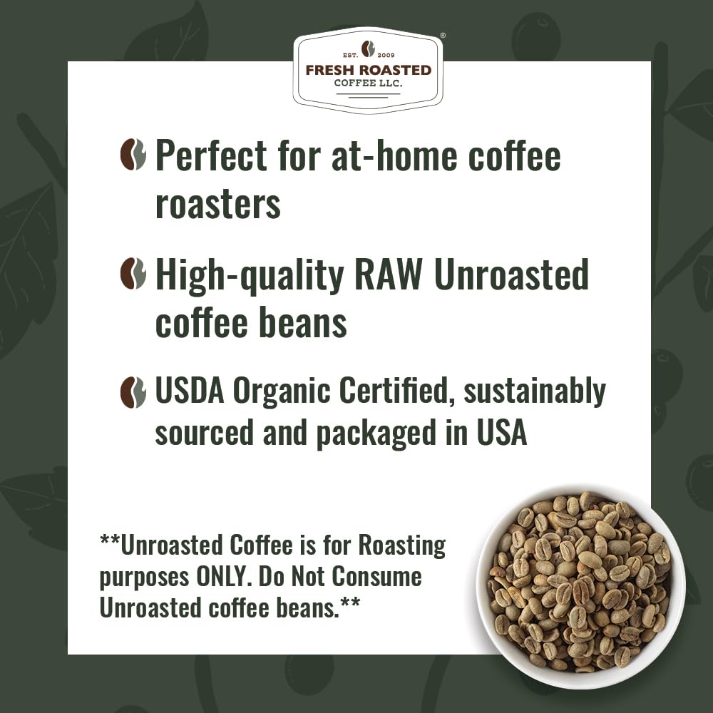 Fresh Roasted Coffee, Adventurer Unroasted Green Coffee Beans Home Roasting Starter Kit, Variety 4-Pack, Kosher, 4 lb (Four 1 lb Bags)