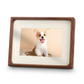 Mini Wood Picture Frame,Small Picture Frames 2x3 with Tiny Mat | Cute Polaroid Picture Frame,Teak Solid Natural Wood Tiny Photo Frame, Tabletop and Wall Mounting