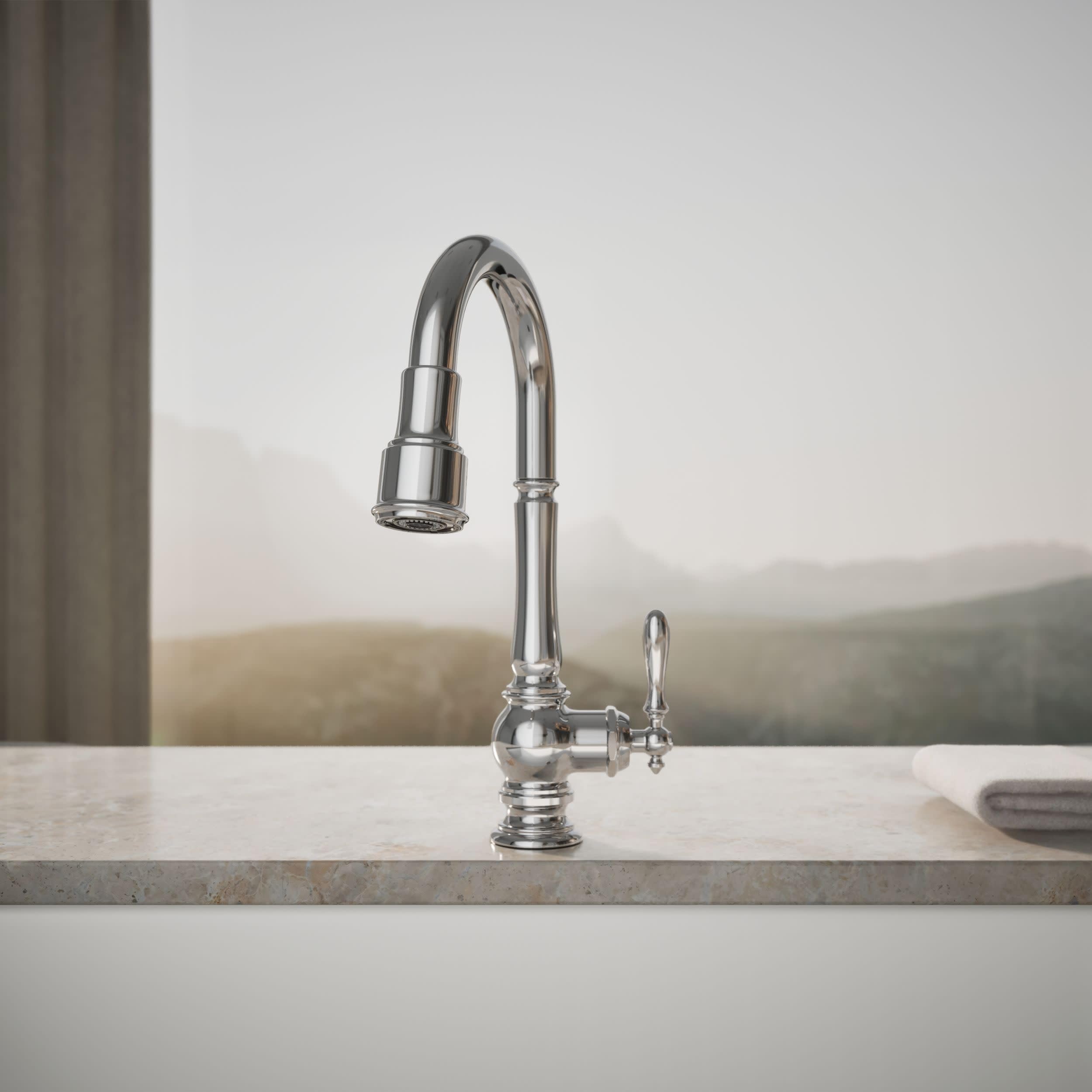 KOHLER 99270-BL Artifacts Wall-Mount Pot Filler, Pot Filler Faucet, Black Pot Filler, Kitchen Sink Pot Filler Faucets, Matte Black