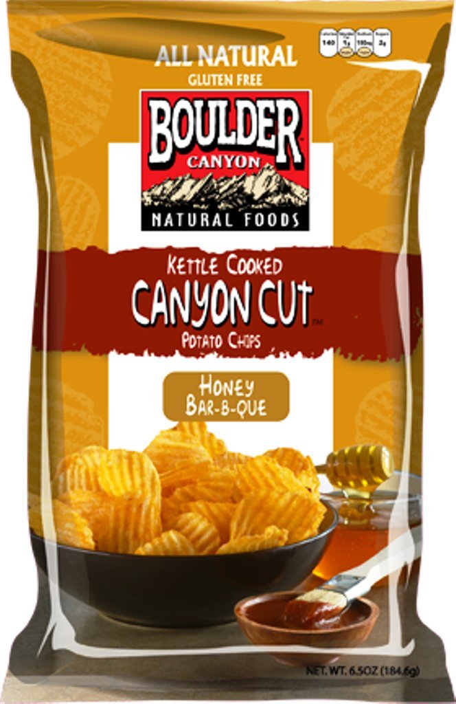 Boulder Canyon Boulder Batch Agave Sriracha Kettle Potato Chips, 5.25 oz - Pack of 12