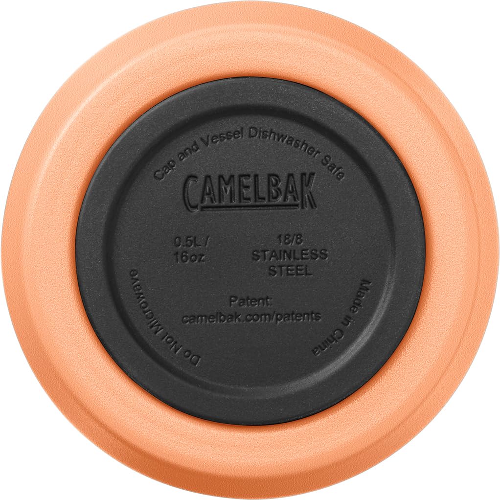 CamelBak Horizon Insulated Stainless Steel Tumbler with Tri Mode Spill Resistant Lid, 16oz, Moss