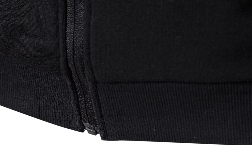 Men Hoodies Casual Hoodies for Men with Zip Pockets Full Zip Long Sleeve Sweatshirt Sports Hooded Jacket