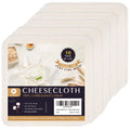Precut Cheesecloth, 15 x 15'' 4 Pack, Grade 100, Ultra Fine Cheese Cloth for Straining & Cooking, 100% Unbleached Cotton Muslin Cloth for Making Cheese