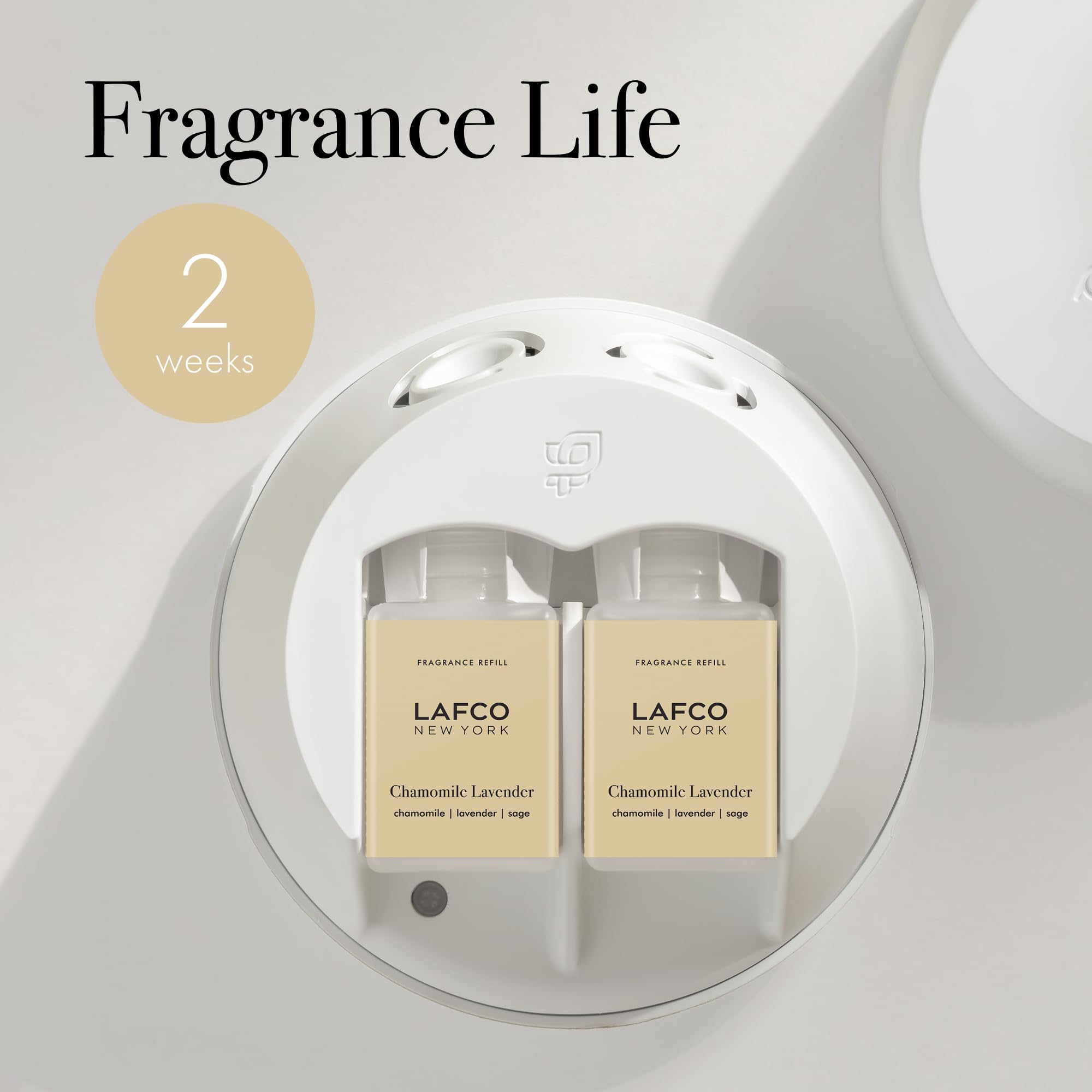 LAFCO New York Pura Smart Device Refill, Big Sky - Pack of 2 - Each Vial Delivers Up to 2 Weeks of Fragrance Life - Made in the USA