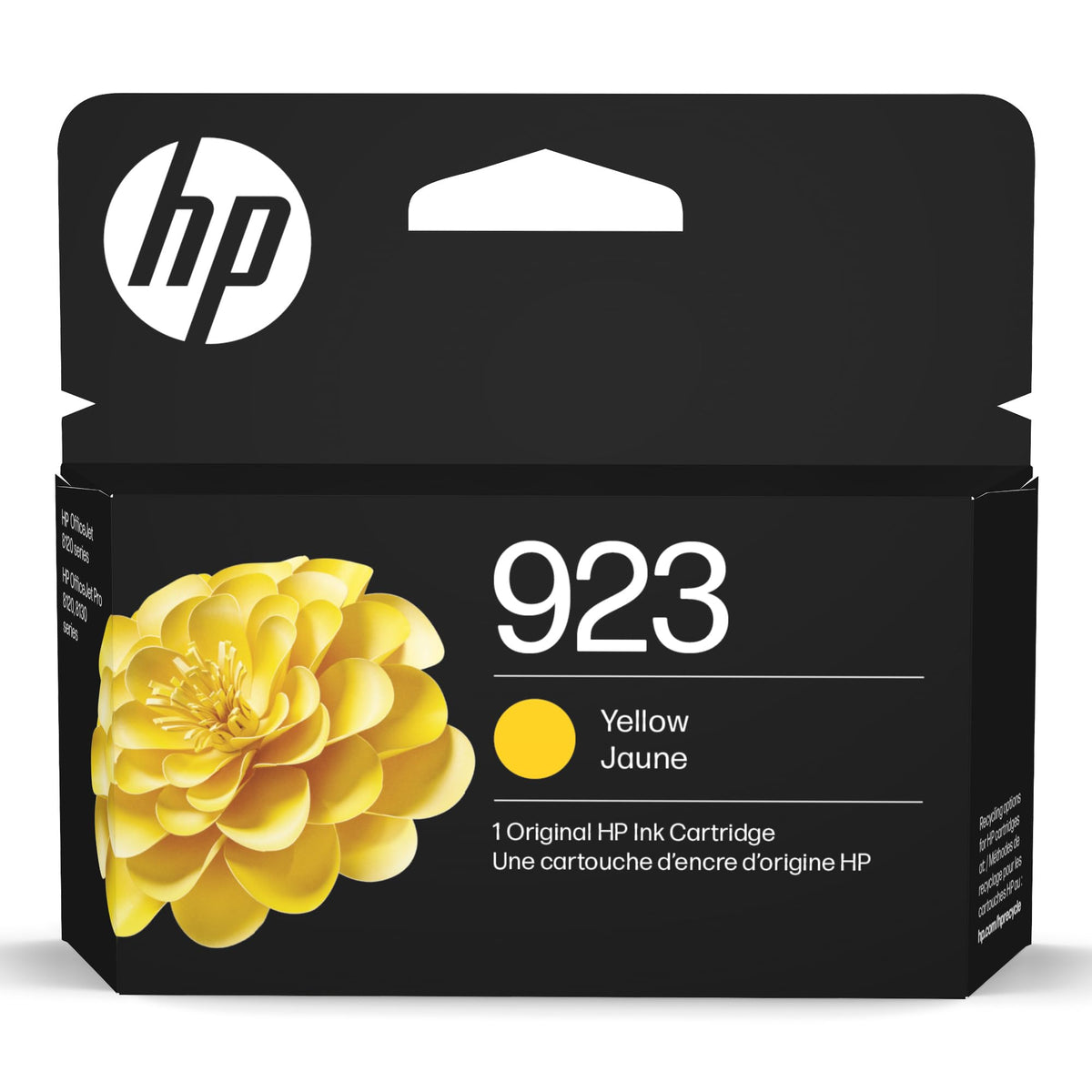 HP 923 Cyan Ink Cartridge | Works with OfficeJet 8120, Pro 8130 Series | 4K0T0LN