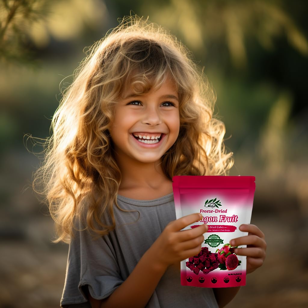 CHAVI Freeze Dried Fruits - Mixed | 6 in 1 | No Added Sugars or Preservatives - Non-GMO, Vegan, Gluten-Free | Gift Box | 230 g | 8.1 oz | 6 Cans