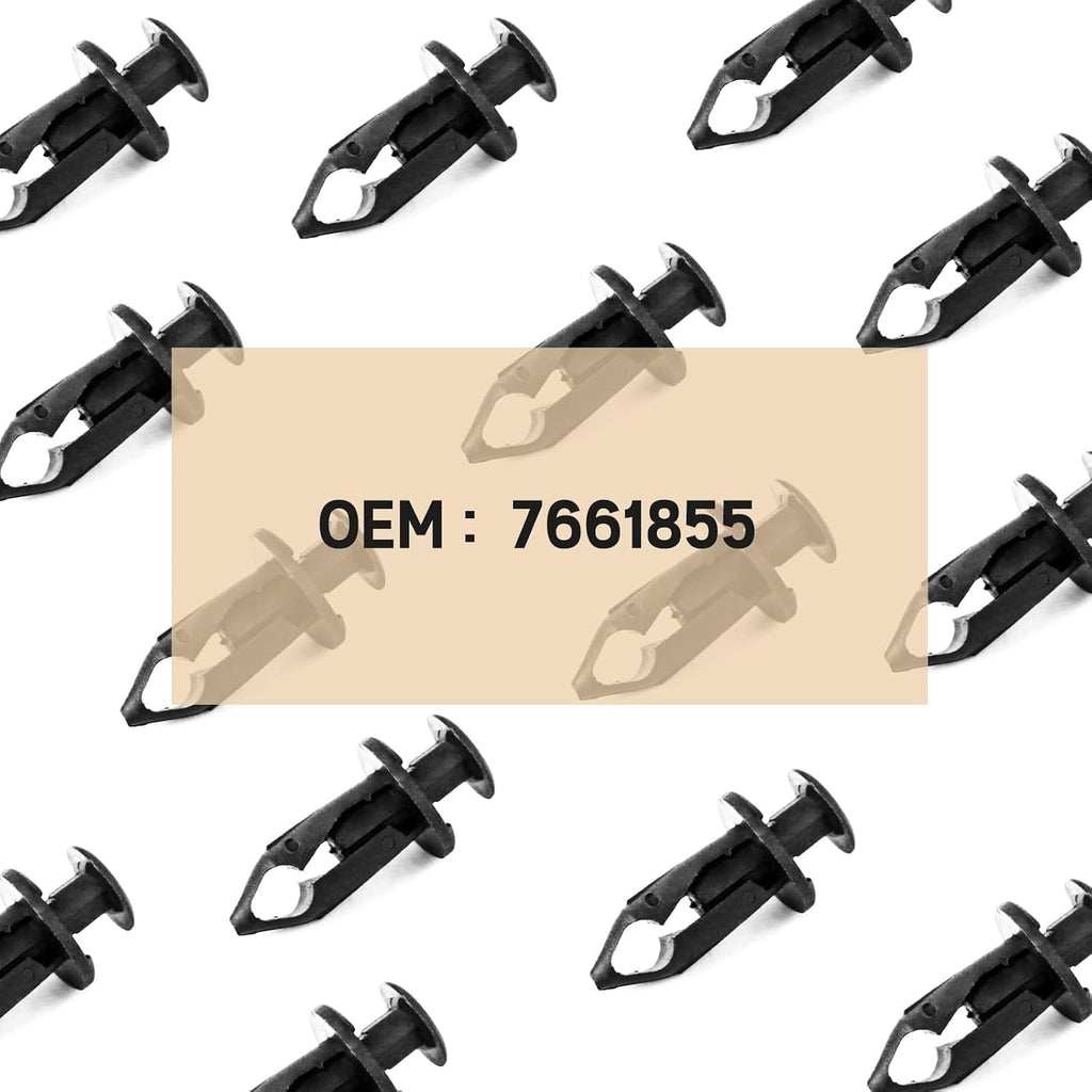 150pcs ATV UTV Body Fastener Rivets Push Pins 8mm