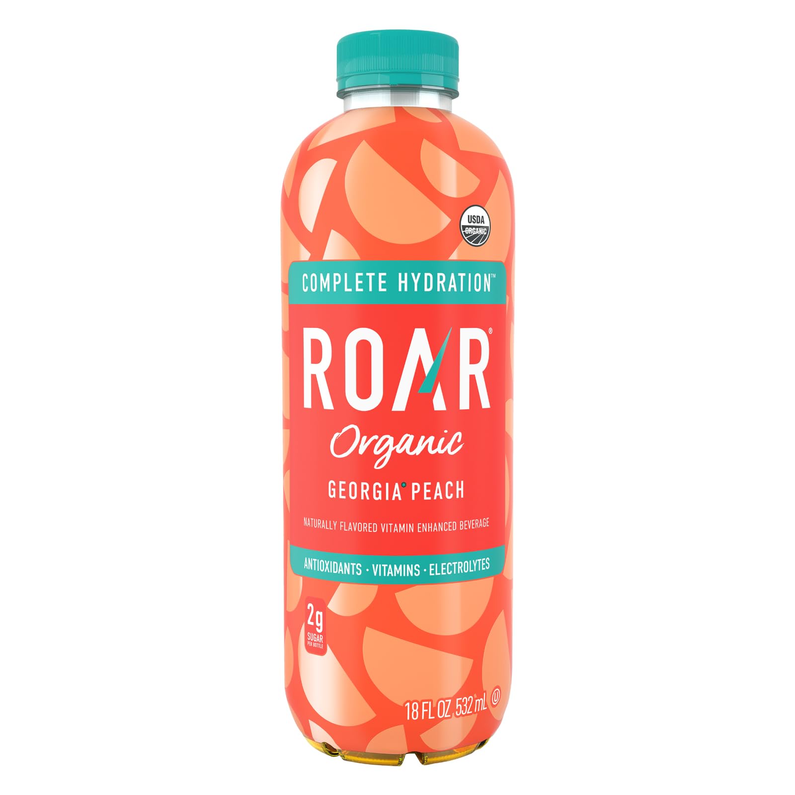 ROAR Complete Hydration Organic - Electrolyte Drinks Loaded with Vitamins C, B5, B12 - Non-GMO, Gluten-Free - Strawberry Lemonade - 12 pc