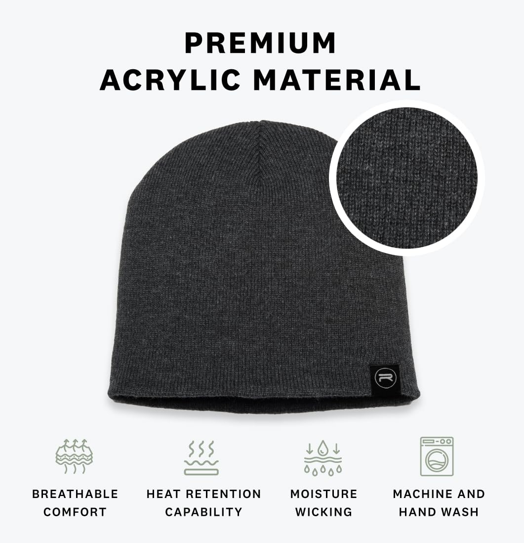 Original Beanie Cap - Soft Knit Beanie Hat - Warm and Durable