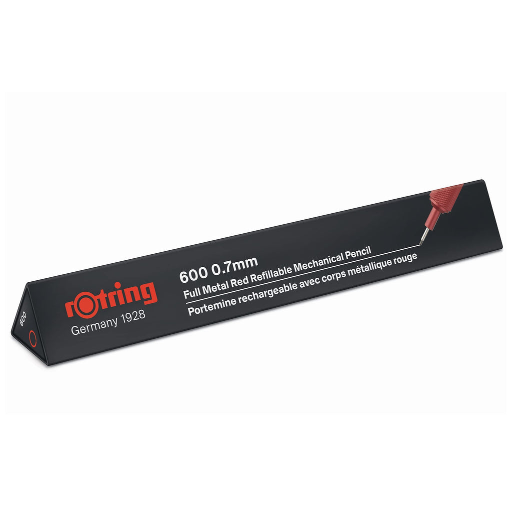 rOtring 600 Mechanical Pencil, 0.5mm, Black Barrel - For Writing, Drafting, Engineering, Architecture Professionals