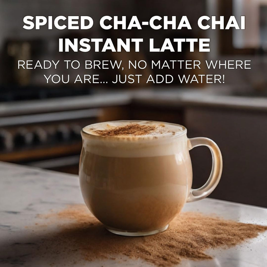 Maud's Chai Tea Latte Pods, 18 ct, Single Serve Tea Pods - 100% Gourmet Blended Tea Leaves, Compatible with Keurig K Cups Maker