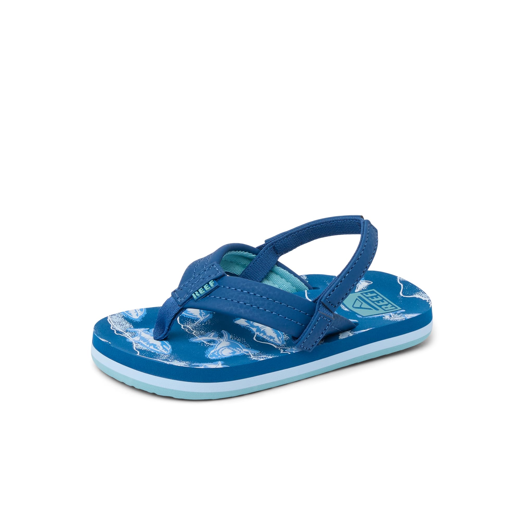 REEF Boys Toddler/Little Kid Ahi Beach Flip Flop, Soft Cushion Footbed, Water Friendly