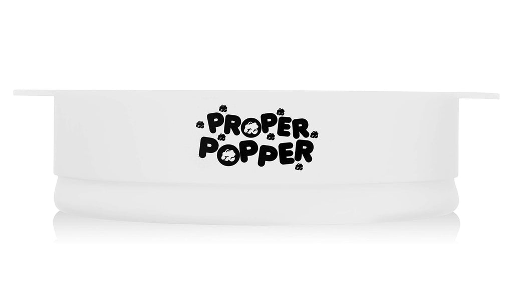 The Original Proper Popper Microwave Popcorn Popper, Silicone Popcorn Maker, Collapsible Bowl BPA Free & Dishwasher Safe - (Aqua)