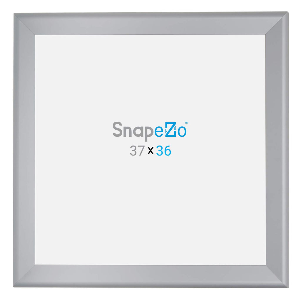 SnapeZo Movie Poster Frame 27x40 Inches, Black 1.7 Inch Aluminum Profile, Front-Loading Snap Frame, Wall Mounting, Wide Series for One Sheet Movie Posters
