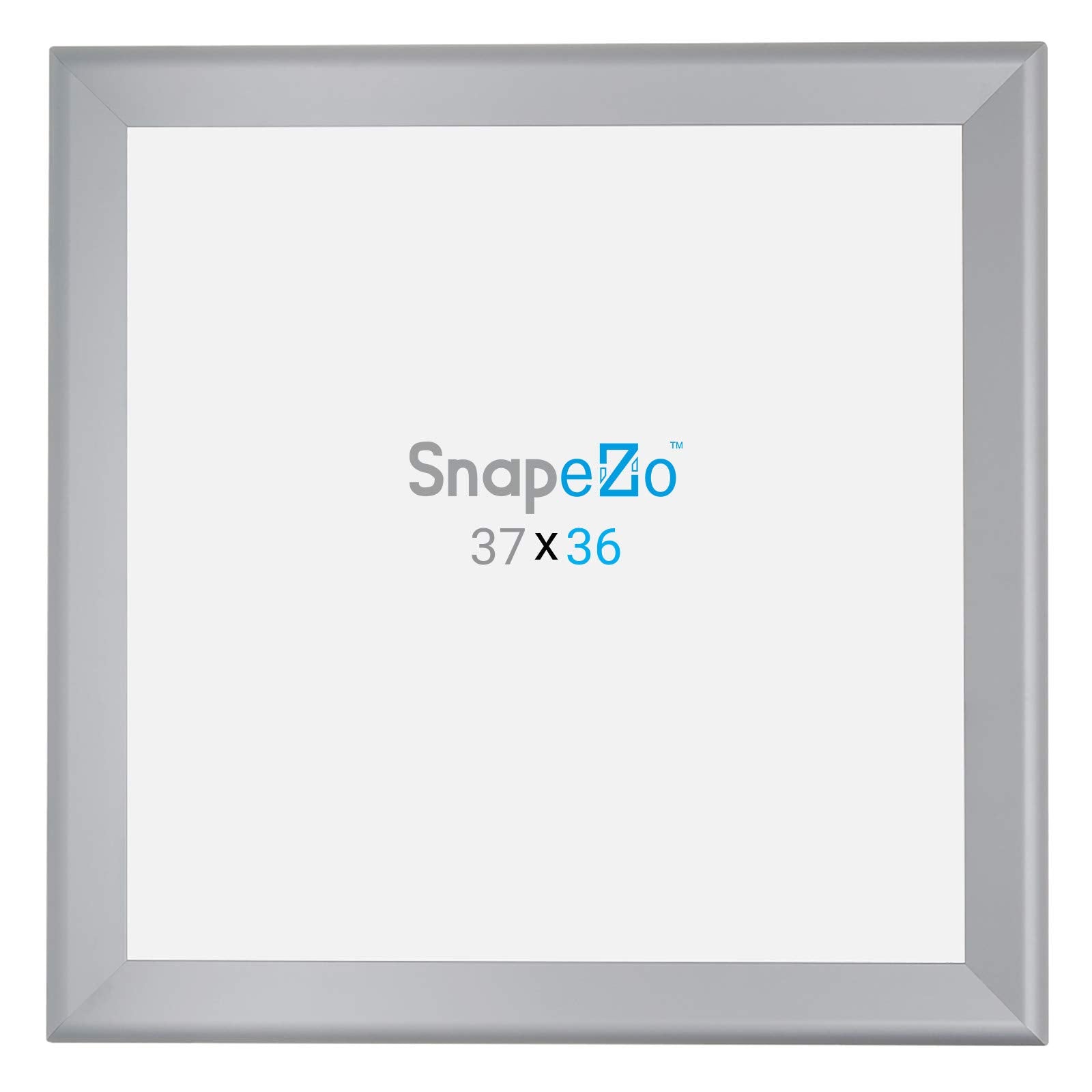 SnapeZo Movie Poster Frame 27x40 Inches, Black 1.7 Inch Aluminum Profile, Front-Loading Snap Frame, Wall Mounting, Wide Series for One Sheet Movie Posters