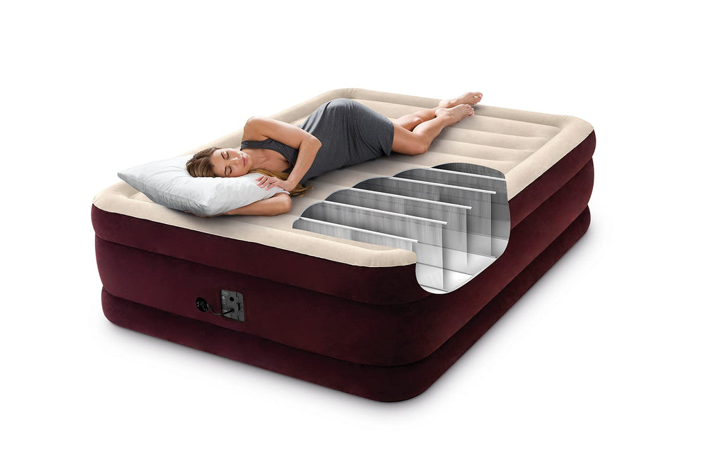 Intex Dura-Beam Deluxe Comfort Plush Elevated Airbed Series