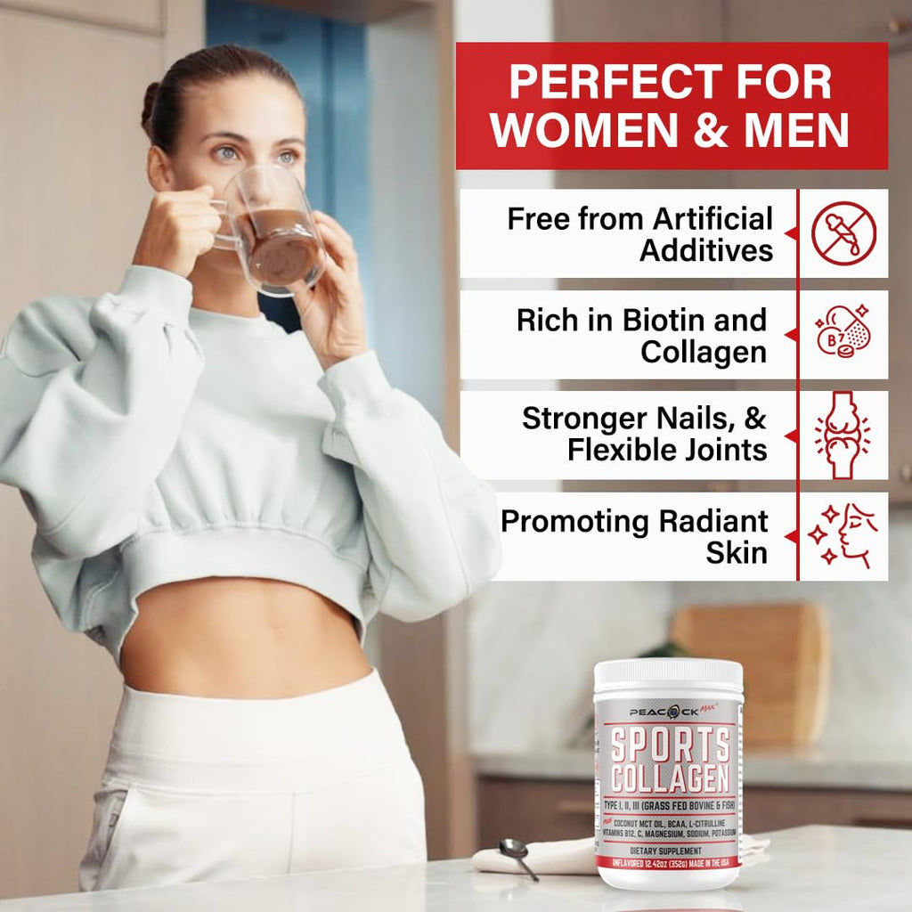 Collagen Keto Coffee Creamer Powder 12.2 oz - Hydrolyzed Collagen Peptides with Coconut MCT Oil, B12, Magnesium, Unflavored Protein Powder, Sugar Free Coffee Creamer for Smoothies & Baking