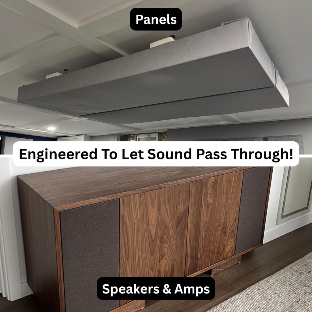 SoundAssured Acoustical Fabric - Precut Pieces 59x36 - Acoustically Transparent Fabric for Making Acoustic Panels - DIY Sound Panel Acoustic Fabric (50s Pink)