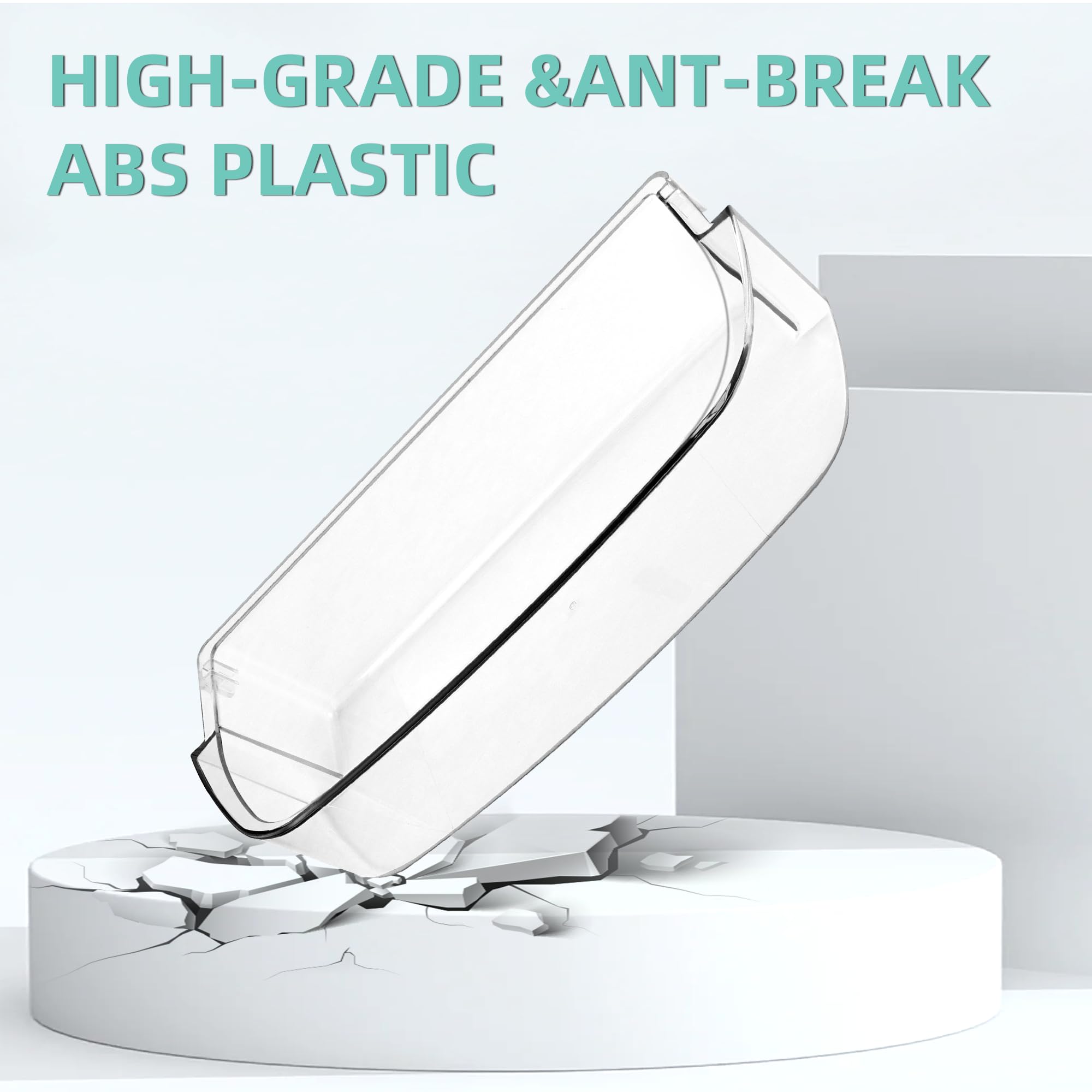 W10710203/WPW10710203 Refrigerator Door Bin by AMI PARTS Fit for whirl-pool ken-more Refrigerators Right Side Bin Replaces W10710203 W10451871 AP6023888