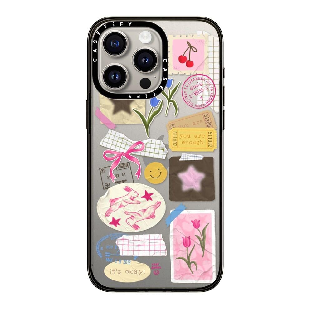 CASETiFY Compact Case for iPhone 13 [Lightweight / 4 ft. 2X Military Grade Drop Protection/Slim] - #1 Mom - Clear Black