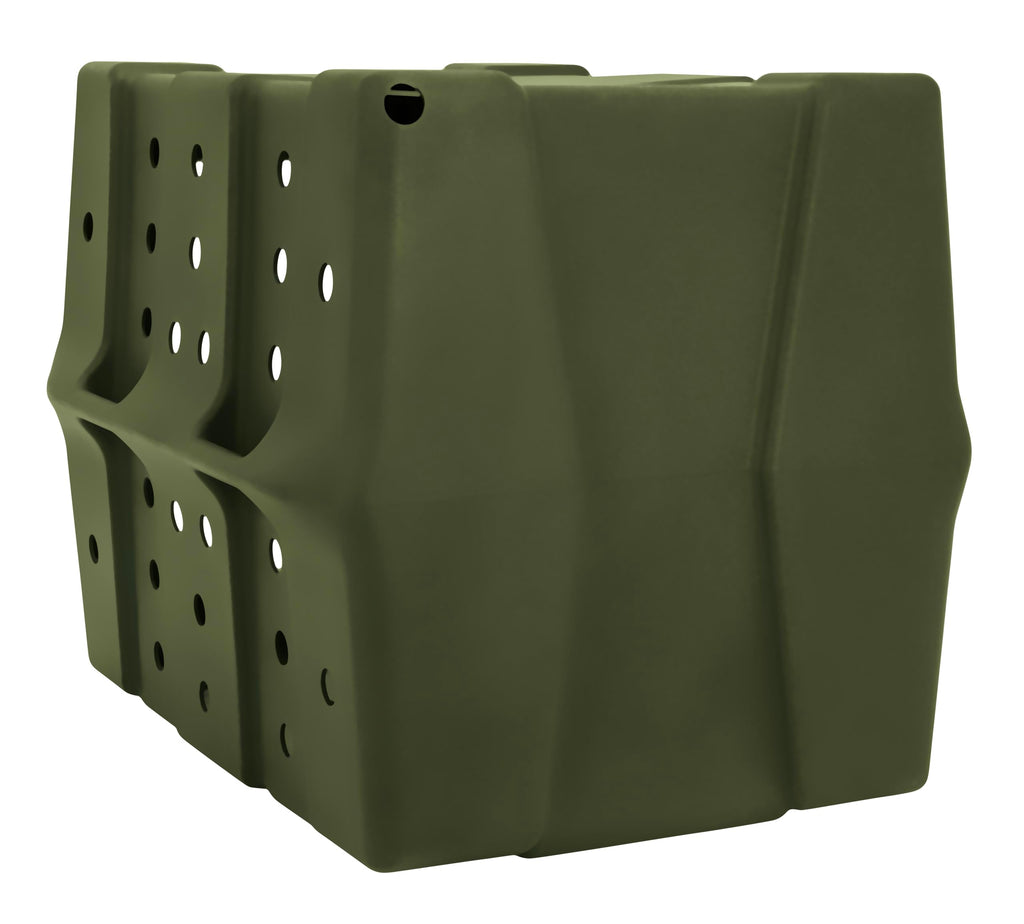 Dakota 283 Canine Rough and Tough Economy Dog Crate w/ Removable Two-Way Door - Heavy Duty Outdoor Kennel for Medium Breed Dogs (Coyote Granite, Intermediate)