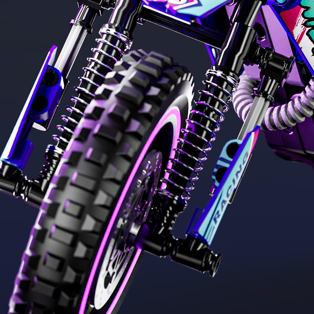 Mesiondy Motorcycle Toy Building Blocks Kit,Stem Bricks Sets,Toys for Boys & Adults,Build A Model Motorcycle, (476 Pieces)………