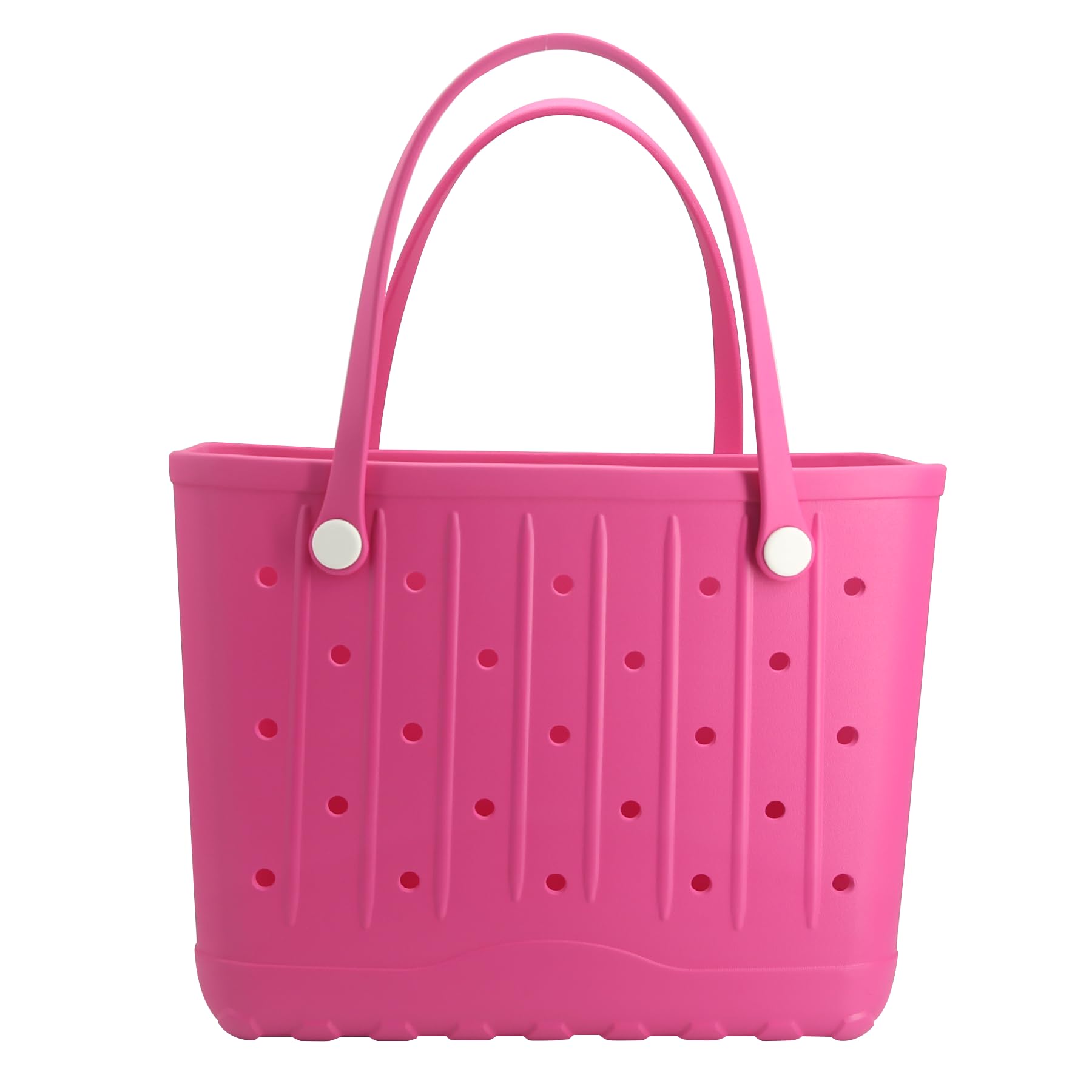 Rubber Beach Bag EVA Waterproof Tote Bags Washable Sand-proof Travel Handbags for Pool Boat Groceries Work Sports