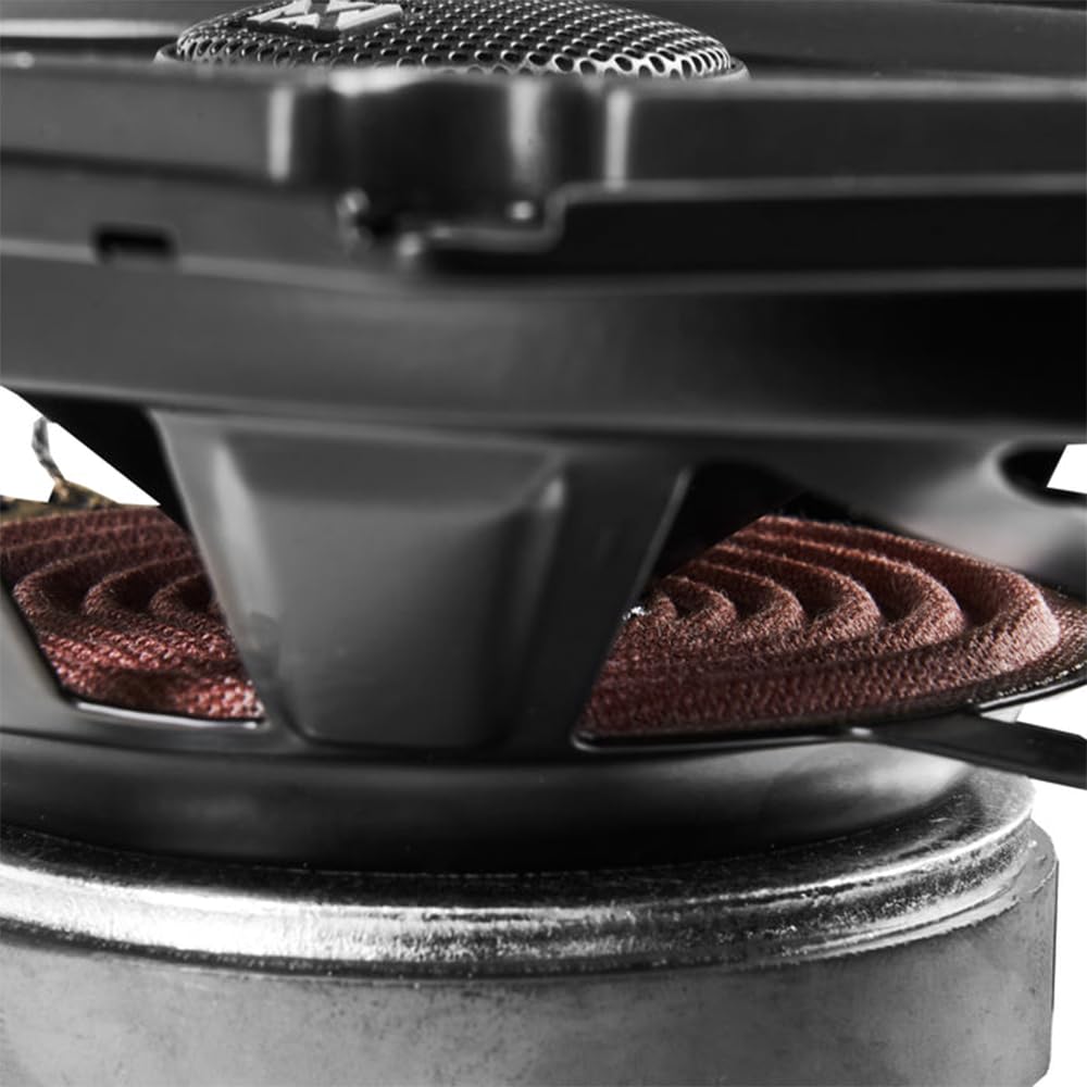 NVX NSP35 3.5" Car Speakers, 200W Max, 70W RMS, 2-Way Coaxial w/Silk Dome Tweeters & Built-in X-Overs, Easy to Install in Cars/Trucks/Doors (Pair)