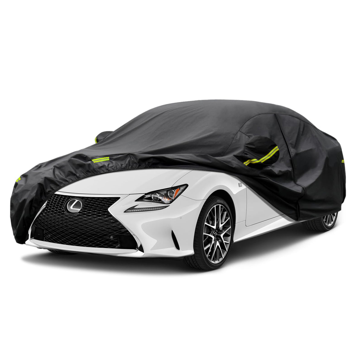 Kaugung 7 Layers Car Cover Custom Fit Audi S3/RS3 Hatchback 1998-2025, Waterproof All Weather Resistant Outdoor Indoor Sun Rain Dust Snow Protection.(USA Warehouse,Within 3-7 Days) Black