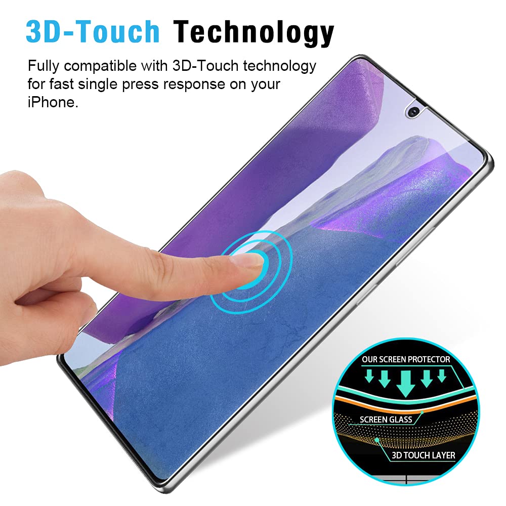 TOCOL [3 Pack] Compatible for Google Pixel 6 5G 6.4'' Tempered Glass Screen Protector & Glass Camera Lens Protector, Case Friendly, Anti-Scratch [Alignment Tool] [Fingerprint Unlock]