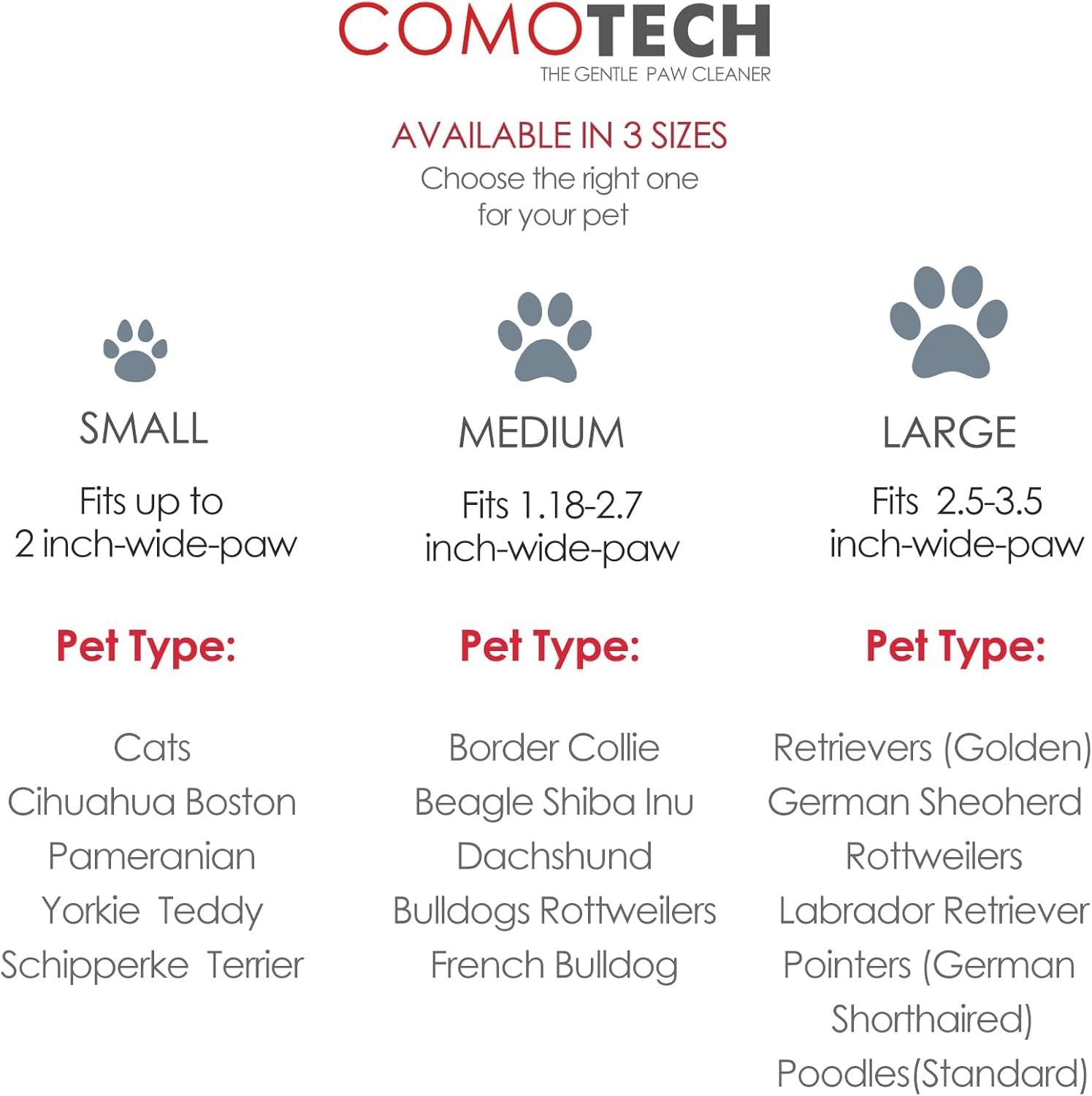 Professional 7 in 1 Dog Paw Cleaner for Dogs & Cats - Includes 1 Portable Paw Washer, 1 Bath Brush, 2 Dog Toothbrushes and 3 Absorbent Towels Note: Fits Paws up to 2 Inches Wide (Small, Black)
