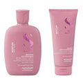 ALFAPARF MILANO Semi di Lino Moisture Nutritive Shampoo and Conditioner Set for Dry Hair - Sulfate Free Moisturizing Shampoo and Conditioner - Safe on Color Treated Hair - Adds Shine and Softness