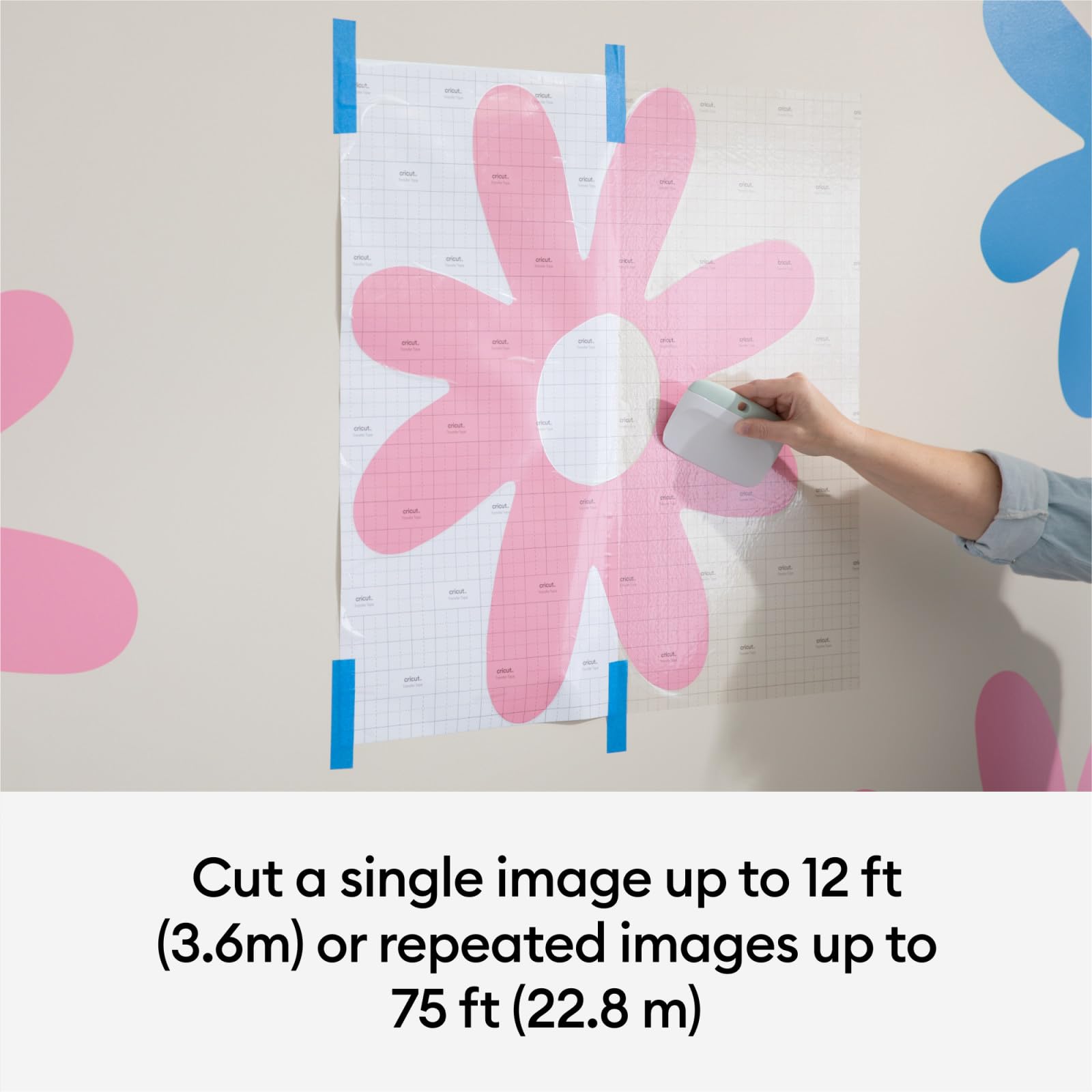 Cricut Venture | Wide-Format Smart Cutting Machine (25 inch), Precision cuts up to 100+ Materials at Commercial speeds,Variety