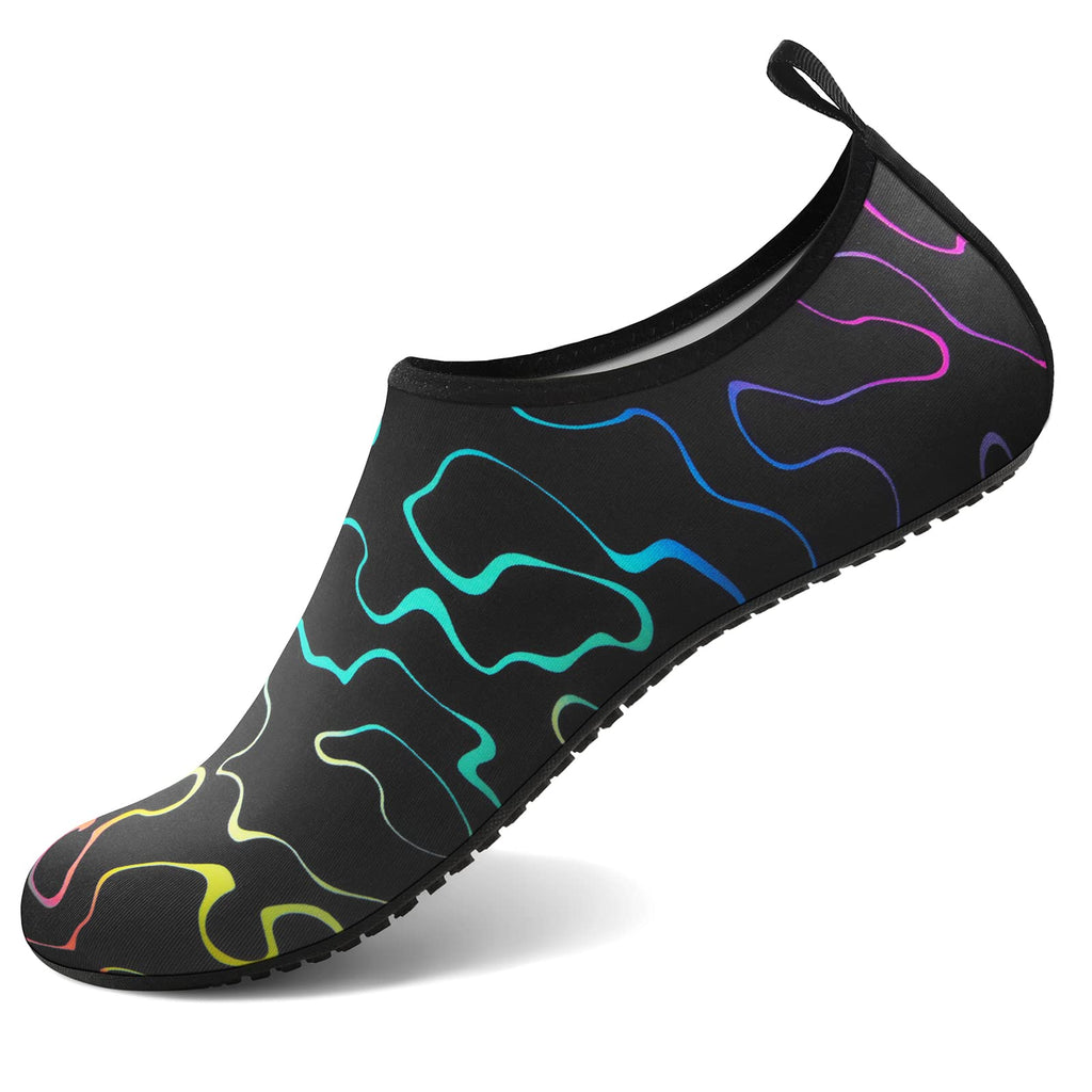 Water Shoes for Women Men Quick-Dry Aqua Socks Swim Beach Outfits Barefoot Yoga Exercise Wear Sport Accessories Pool Camping Must Haves River Hiking Adult Youth Size