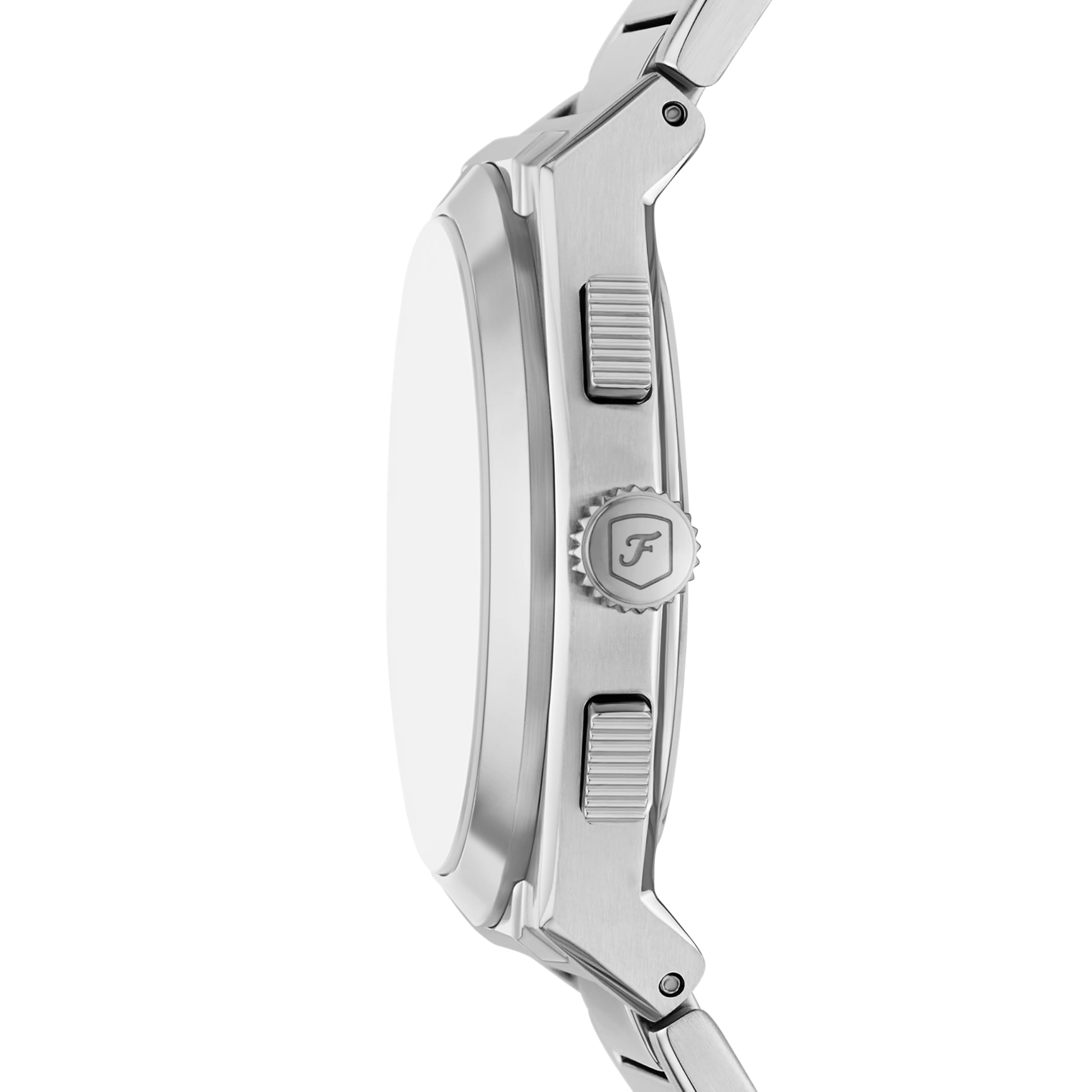 Fossil Men's Everett Quartz Stainless Steel Watch, Three-Hand Watch for Men