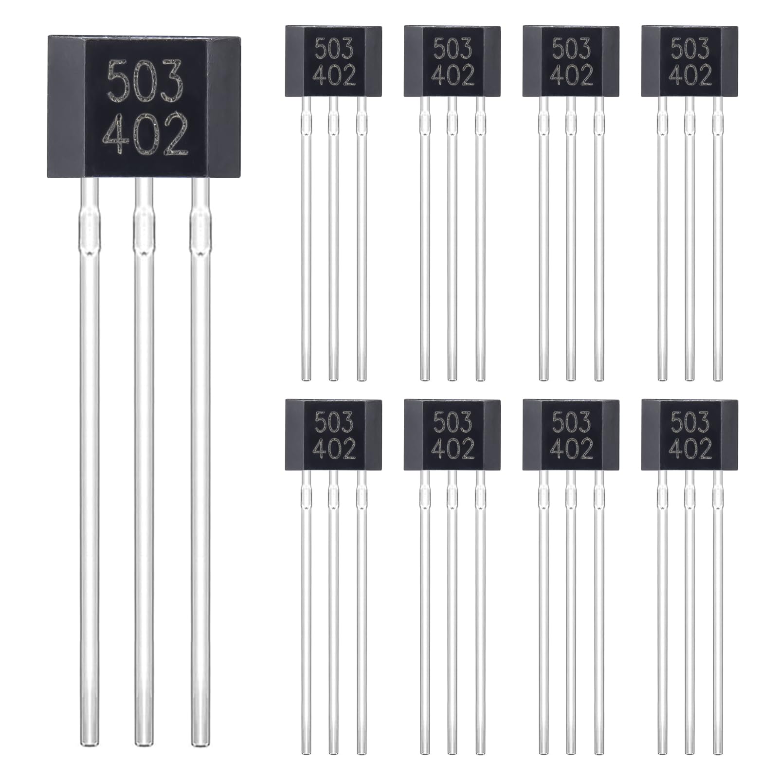2N2222 2N2222A Amplifier Transistors NPN Silicon Transistor TO-92 60V 800mA (Pack of 200pcs)