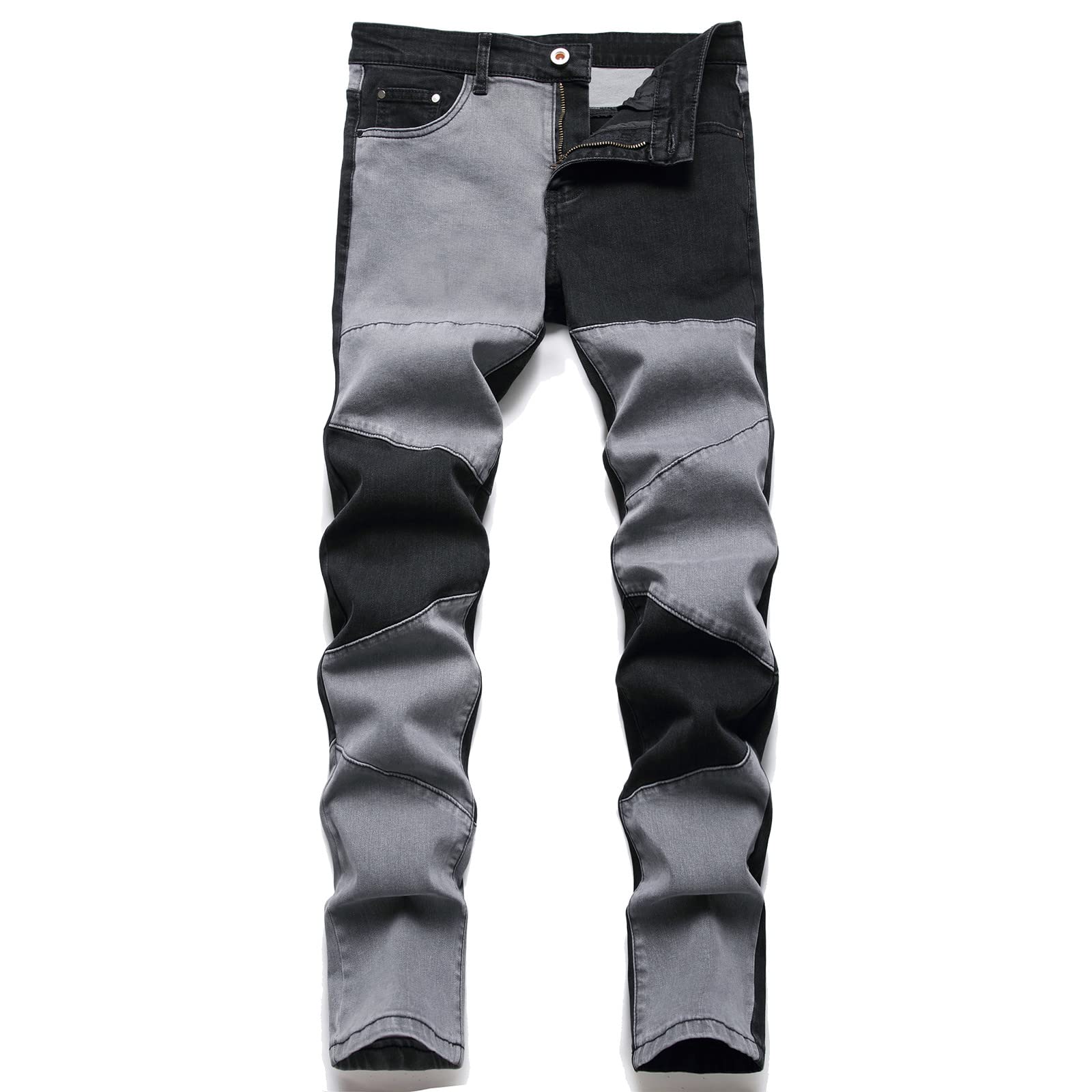 RXXKKK Men's Regular Slim Fit Jeans