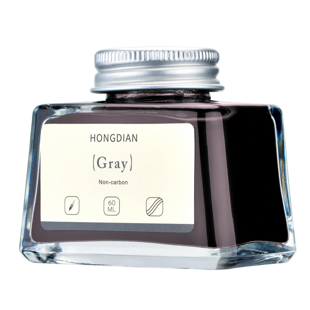 Asvine Hongdian Fountain Pen Bottled Ink Black, 60ml Fountain Pen Bottled Ink, Non Carbon
