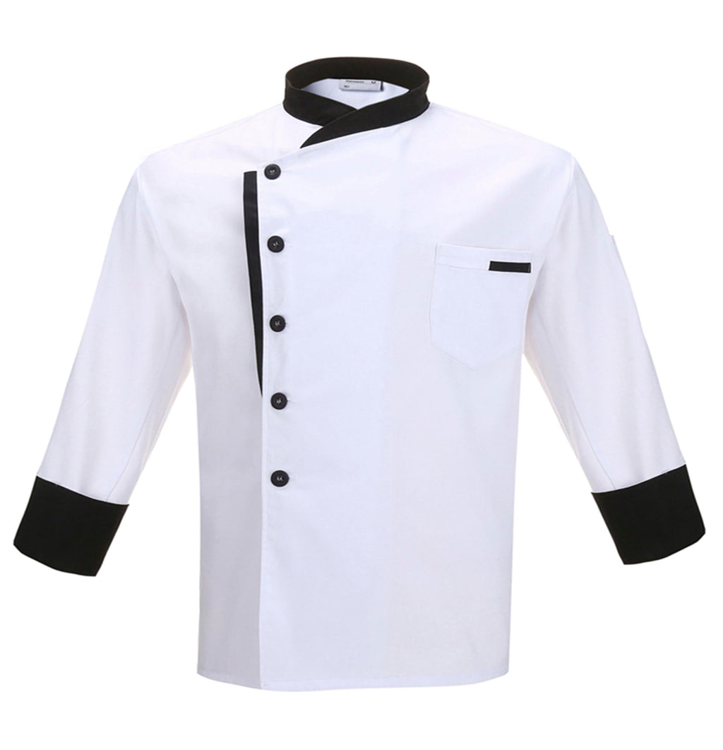 Nanxson Unisex Chef Jacket Men's Chef Coat Restaurant Kitchen Chef Uniform CFM0016