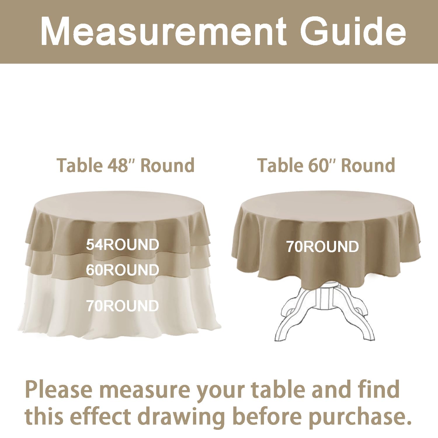 Hiasan Clear Plastic Tablecloth Rectangle - 100% Waterproof Oilproof Stain Resistant Wipeable Transparent Vinyl Table Cloth Protector, 30 x 30 Inch